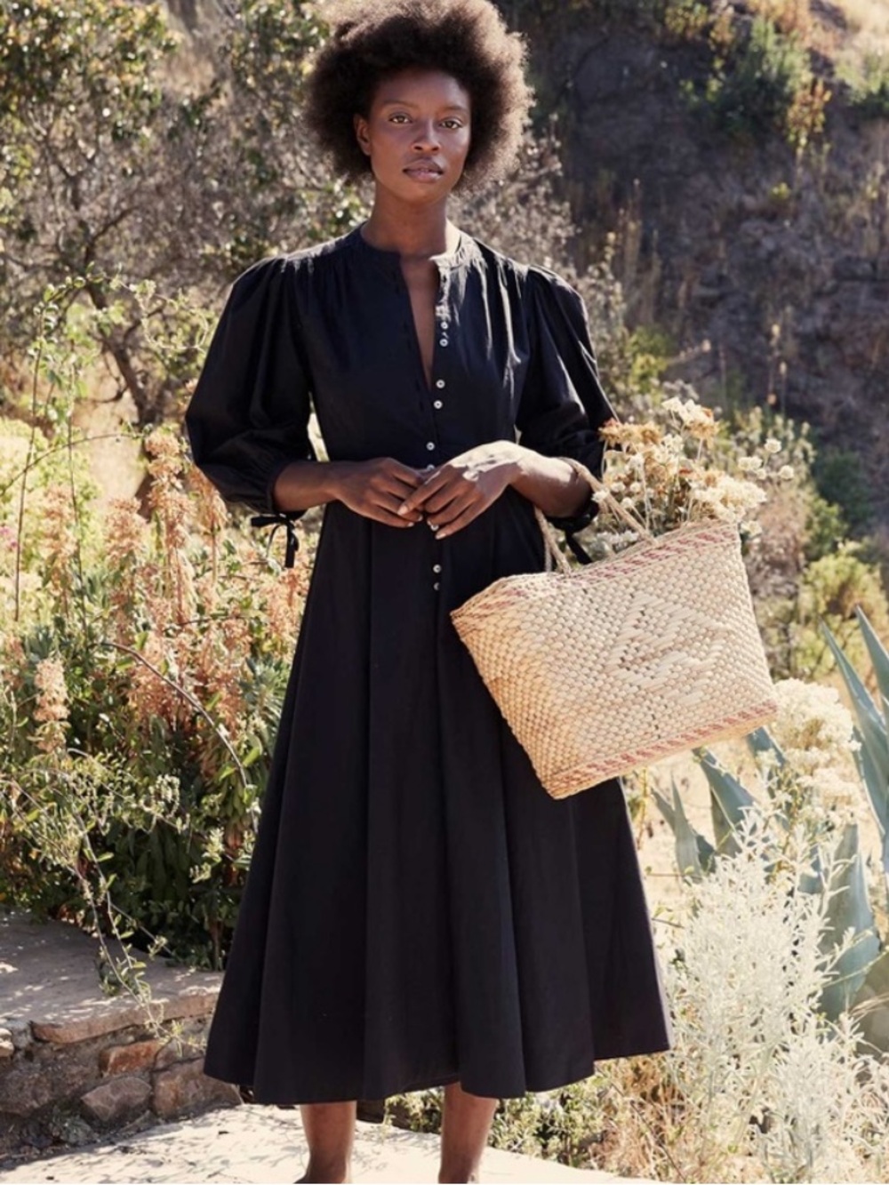 DOEN Edessa dress black Medium